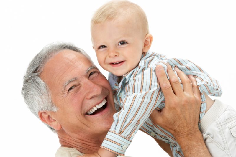 Grandparent with grandson - why hearing is so important for a health and well being